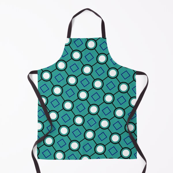 Item preview, Colorful Geometric Sequenced Grid Pattern Repeating Design designed and sold by EvergreenMotifs.