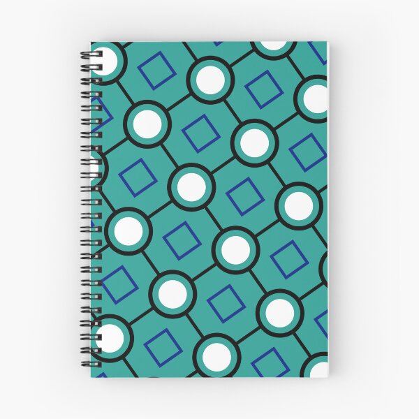 Item preview, Colorful Geometric Sequenced Grid Pattern Repeating Design designed and sold by EvergreenMotifs.