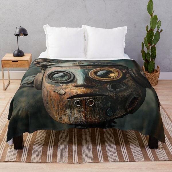 Item preview, Vintage Rusty Robot with a Weathered Soul designed and sold by Juuskus.