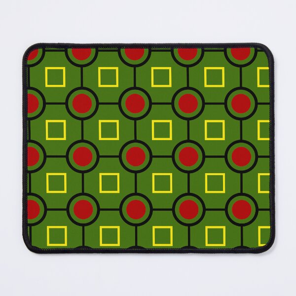 Item preview, Colorful Geometric Sequenced Grid Pattern Repeating Design designed and sold by EvergreenMotifs.