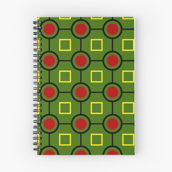 Item preview, Colorful Geometric Sequenced Grid Pattern Repeating Design designed and sold by EvergreenMotifs.