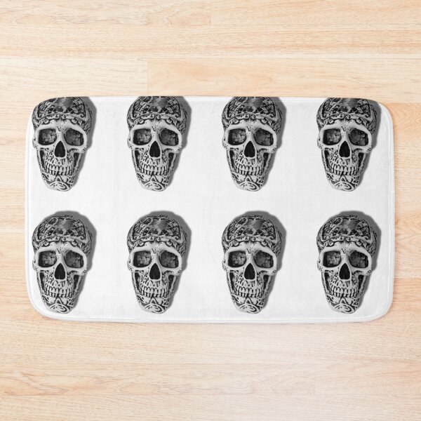 Item preview, Carved skull designed and sold by Doodle Mind Journeys.
