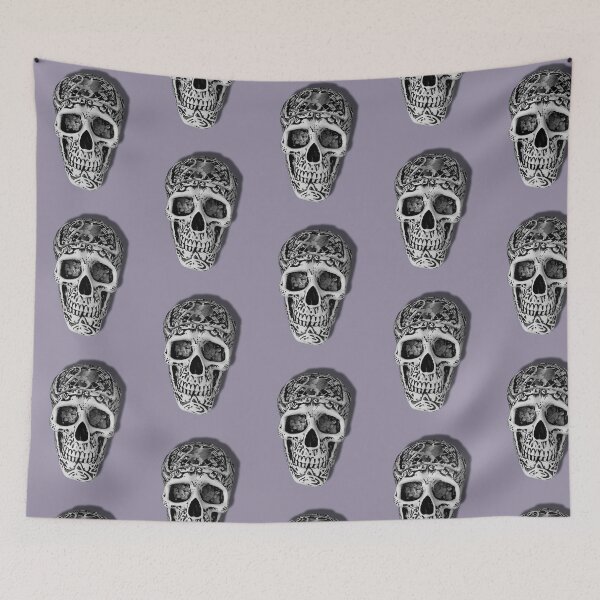 Item preview, Carved skull designed and sold by Doodle Mind Journeys.