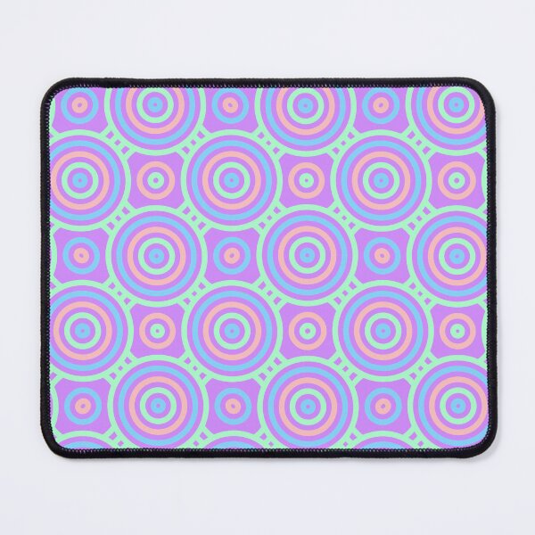 Item preview, Geometric Rings Circles Bullseye Target Grid Pattern Geometry designed and sold by EvergreenMotifs.