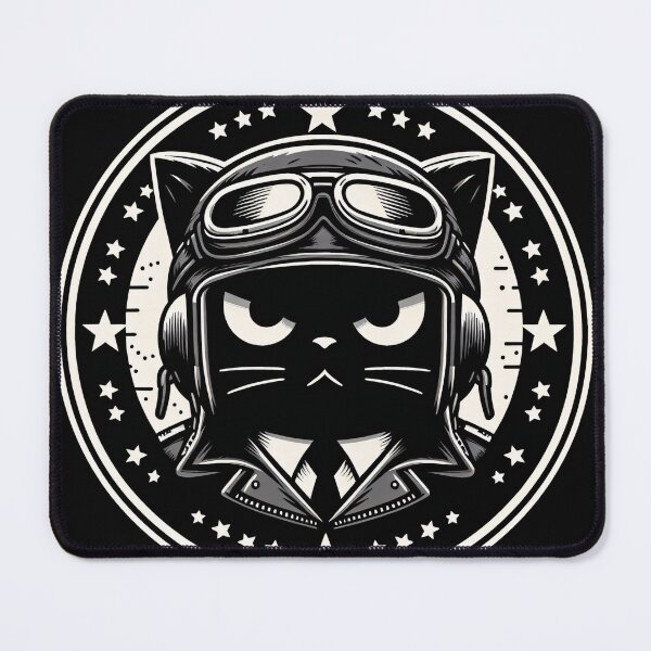 Item preview, Cat Pilot Patch  (3) designed and sold by PunkerLazar.