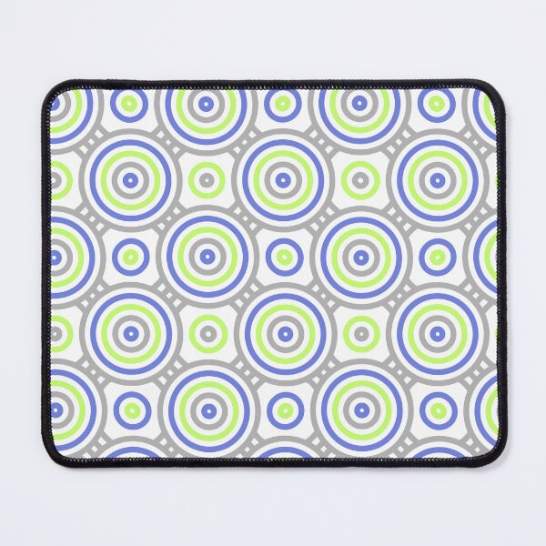 Item preview, Geometric Rings Circles Bullseye Target Grid Pattern Geometry designed and sold by EvergreenMotifs.