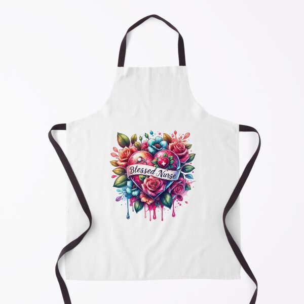 Item preview, Blooming Heart – Blessed Nurse Floral Art designed and sold by artedigital99.