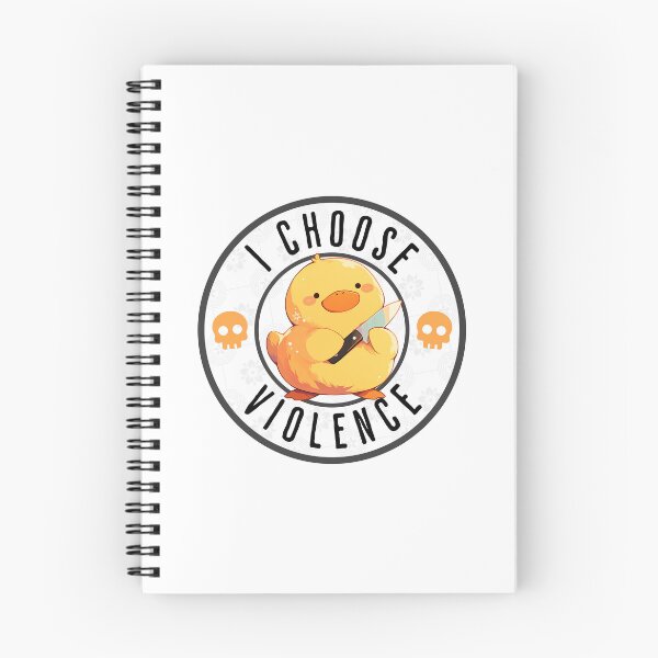 Item preview, I Choose Violence Funny Duck designed and sold by KalicoDesignUS.