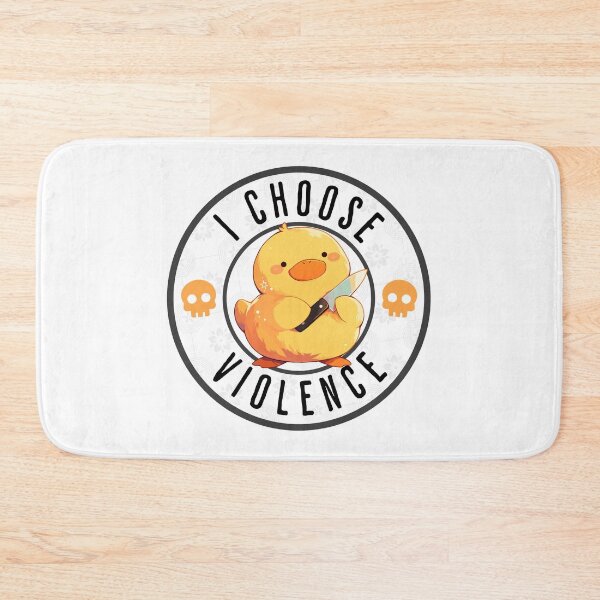 Item preview, I Choose Violence Funny Duck designed and sold by KalicoDesignUS.