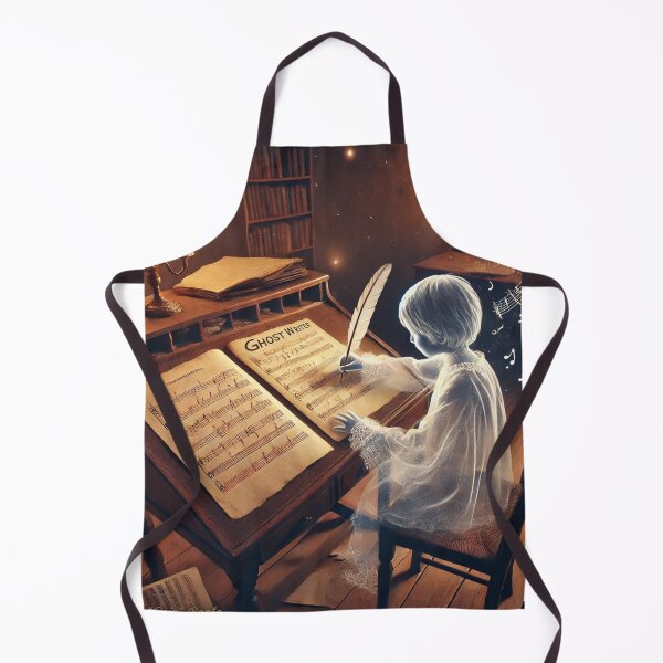 Item preview, The Halloween Ghost Writer: Composing Melodies from the Beyond designed and sold by MySheetMusicArt.