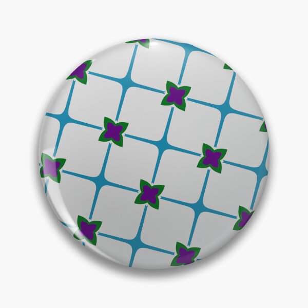 Item preview, Floral Star Grid Pattern Morocco Theme Flower Lattice designed and sold by EvergreenMotifs.