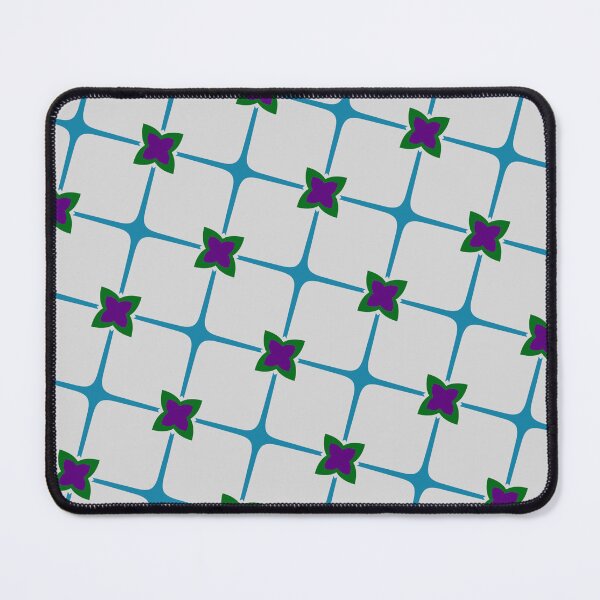 Item preview, Floral Star Grid Pattern Morocco Theme Flower Lattice designed and sold by EvergreenMotifs.