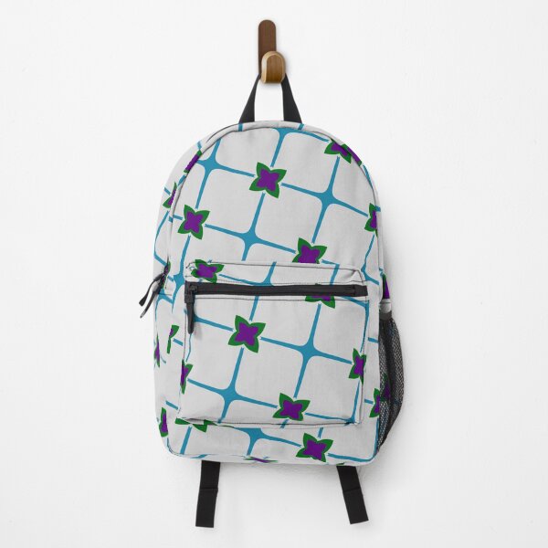 Item preview, Floral Star Grid Pattern Morocco Theme Flower Lattice designed and sold by EvergreenMotifs.
