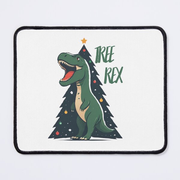 Item preview, Tree rex Christmas Dinosaur design designed and sold by Invisible-Cult.
