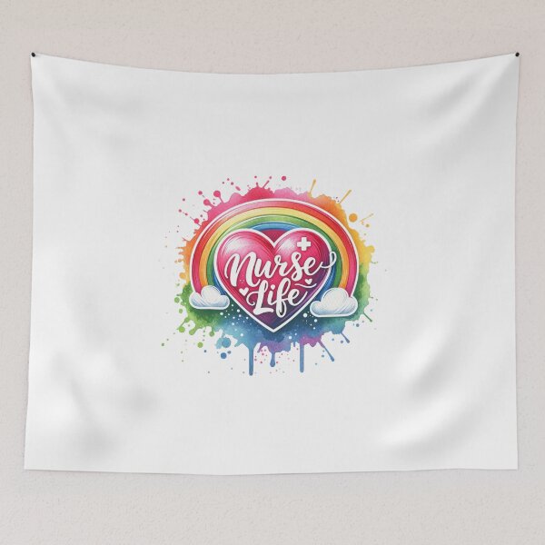 Item preview, Nurse’s Heart – Blossoms of Care designed and sold by artedigital99.