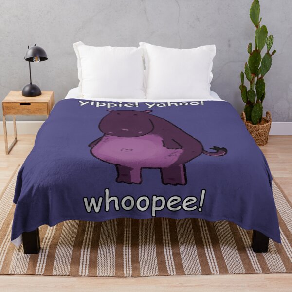 Item preview, Hipopótamo feliz de Comic Sans designed and sold by DuckhatsMcGee.