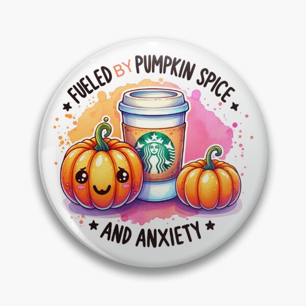 Item preview, Pumpkin Spice & Anxiety sticker and more designed and sold by CRandRRstickers.