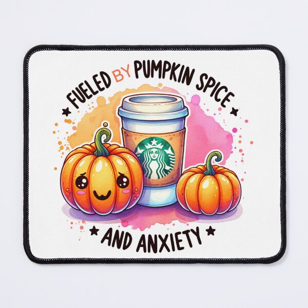 Item preview, Pumpkin Spice & Anxiety sticker and more designed and sold by CRandRRstickers.