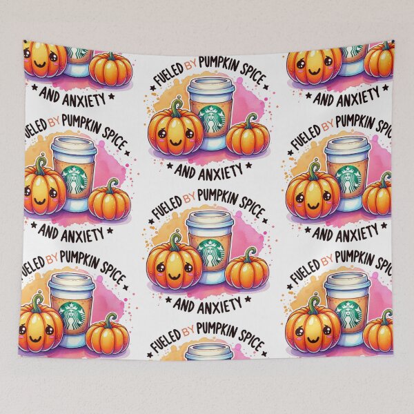 Item preview, Pumpkin Spice & Anxiety sticker and more designed and sold by CRandRRstickers.