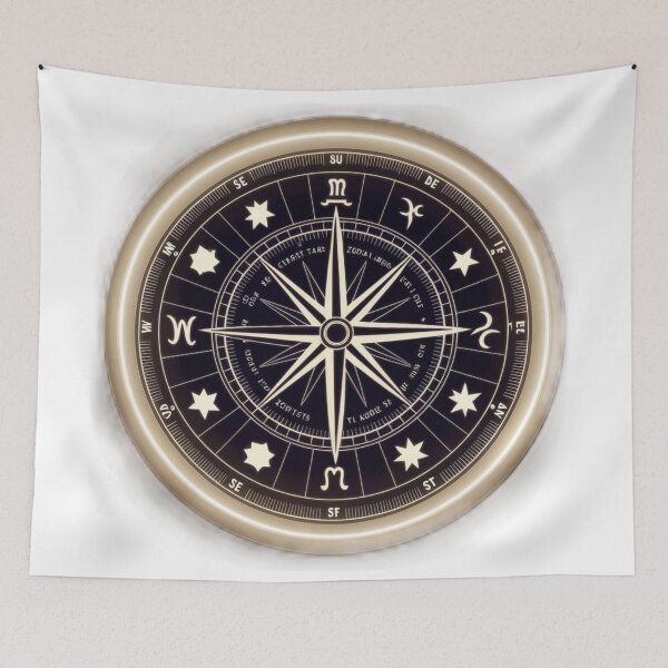 Item preview, Zodiac Themed Circular Frame Design designed and sold by merve02shop.