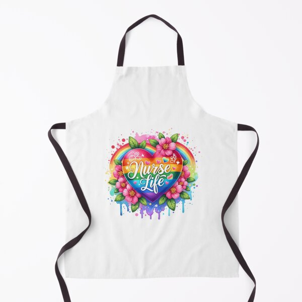 Item preview, "Floral Heart of a Nurse" designed and sold by artedigital99.