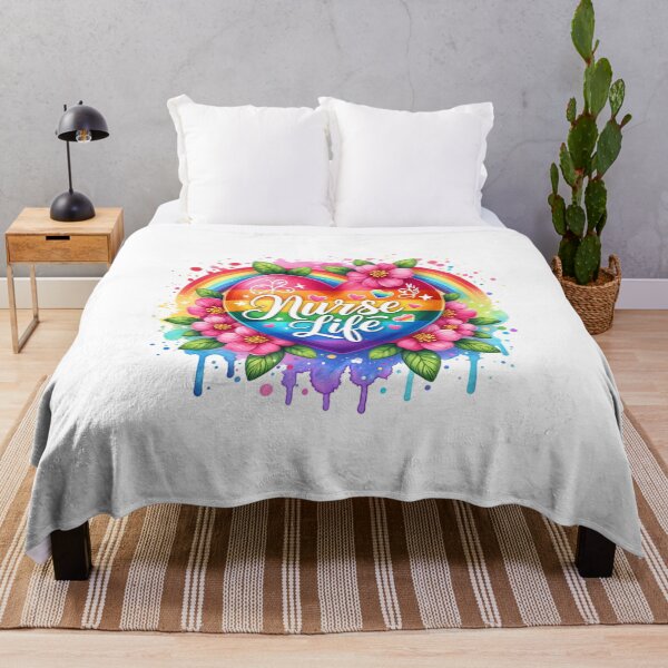 Item preview, "Floral Heart of a Nurse" designed and sold by artedigital99.