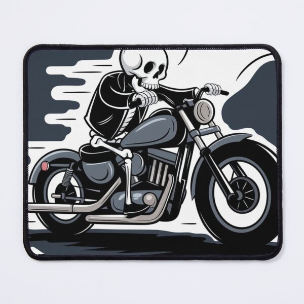 Item preview, Moto Freak: Live Free, Ride Hard Skeleton designed and sold by StyleSwitch.