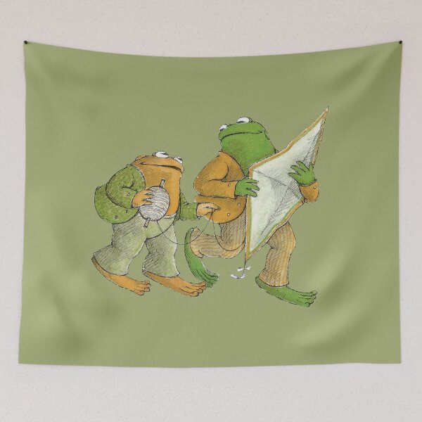 Item preview, Frog and Toad Fly A Kite designed and sold by PoeTatoes.