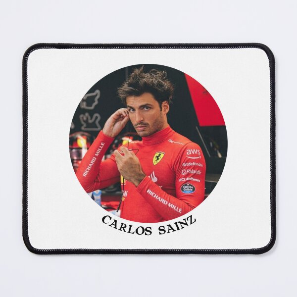 Item preview, Carlos Sainz name and icon print designed and sold by cceridwenx.