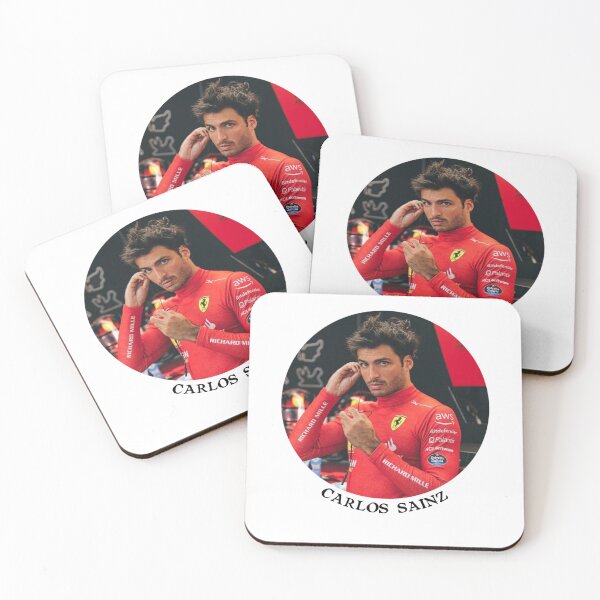 Item preview, Carlos Sainz name and icon print designed and sold by cceridwenx.