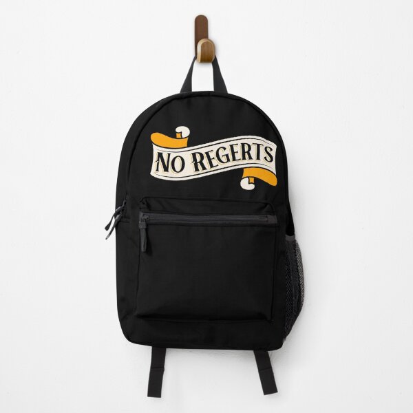 Item preview, No Regerts - Deadpan Humour Funny Slogan Gift designed and sold by InkyGenies.