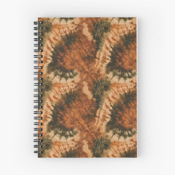 Item preview, Tie Dye Pattern in Earthy Rusty Foresty Colours  designed and sold by SamJanner.