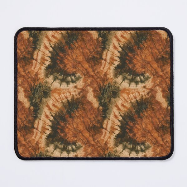 Item preview, Tie Dye Pattern in Earthy Rusty Foresty Colours  designed and sold by SamJanner.