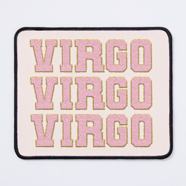 Item preview, Virgo Preppy Letter Patch Zodiac Sign designed and sold by Creative Brat Design Studio.