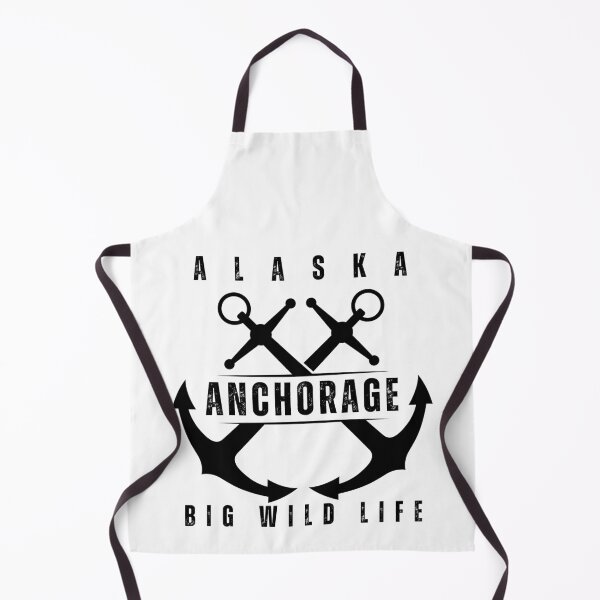 Item preview, Alaska Anchorage Big wild life | black font designed and sold by GediaPrints.