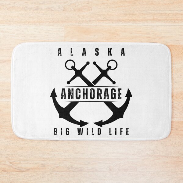 Item preview, Alaska Anchorage Big wild life | black font designed and sold by GediaPrints.