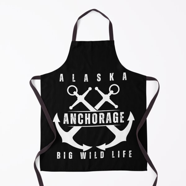 Item preview, Alaska Anchorage Big wild life | white font designed and sold by GediaPrints.