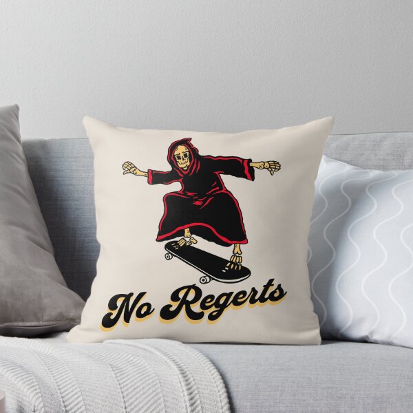 Artikelvorschau, No Regerts - Deadpan Humor Sarkasmus Lustiges Slogan Geschenk entworfen und verkauft von InkyGenies.