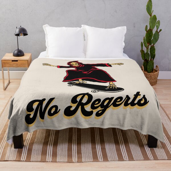 Item preview, No Regerts - Deadpan Humour Sarcasm Funny Slogan Gift designed and sold by InkyGenies.