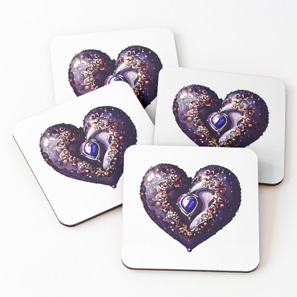 Item preview, Fantasy Gothic Fairytale Victorian Heart designed and sold by EdeniaArtStudio.