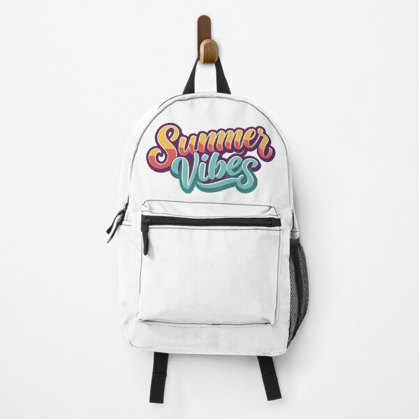 Item preview, Summer Vibes written in colorful letters designed and sold by Design Etstore.