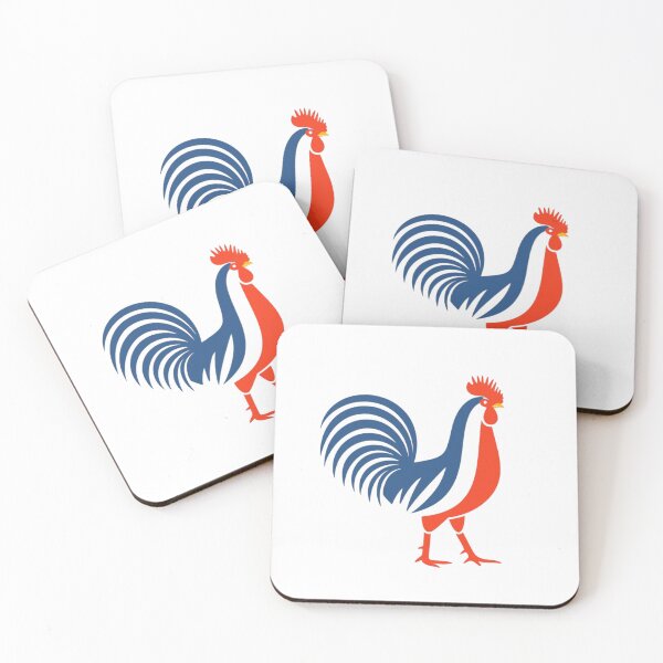 Item preview, French Rooster: Pride in Tricolor Feathers designed and sold by Migue Design.