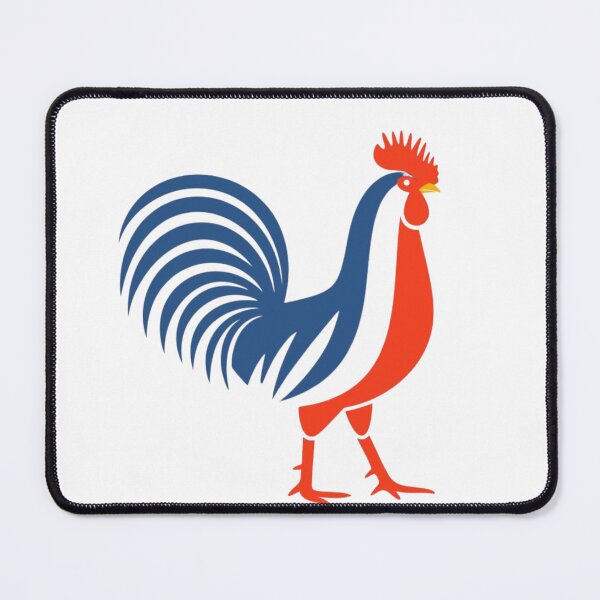 Item preview, French Rooster: Pride in Tricolor Feathers designed and sold by Migue Design.