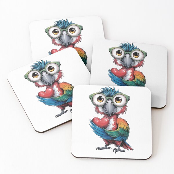 Item preview, Anthropomorphic Hipster Parrot Sketch Art designed and sold by StyleSwitch.