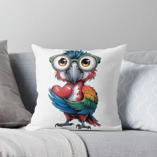 Item preview, Anthropomorphic Hipster Parrot Sketch Art designed and sold by StyleSwitch.