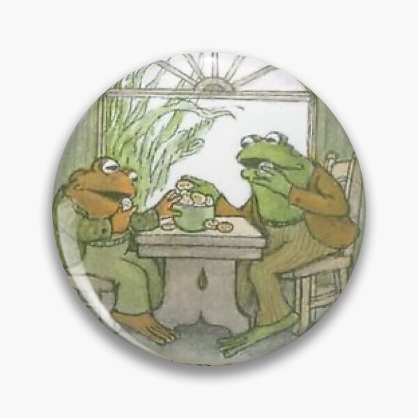 Item preview, Frog and Toad Eating Cookies designed and sold by PoeTatoes.