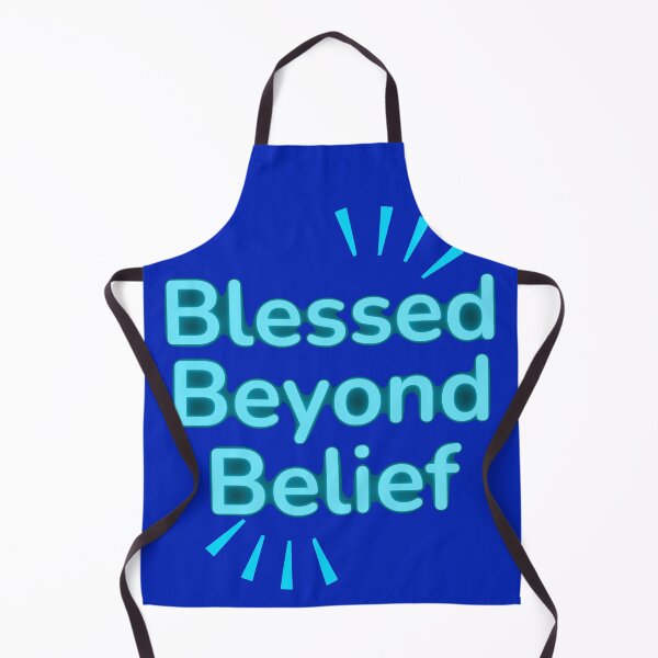 Item preview, Radiant Positivity: "Blessed Beyond Belief" Neon Inspiration for Positive Vibes designed and sold by AlphaBetulia.