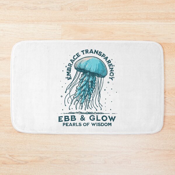 Item preview, Jellyfish, Beach, Summer Vacation, Pearls of Wisdom, Ebb and Flow, Ocean designed and sold by MerchSearchCO.