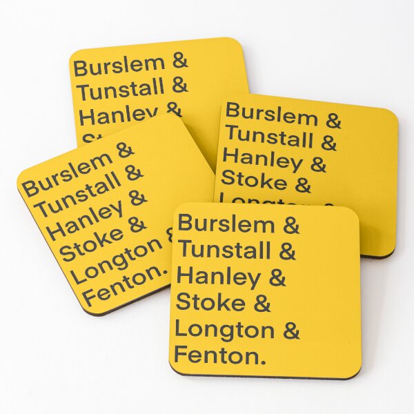 Item preview, Six Towns of Stoke-on-Trent designed and sold by MadeByGeeClowes.