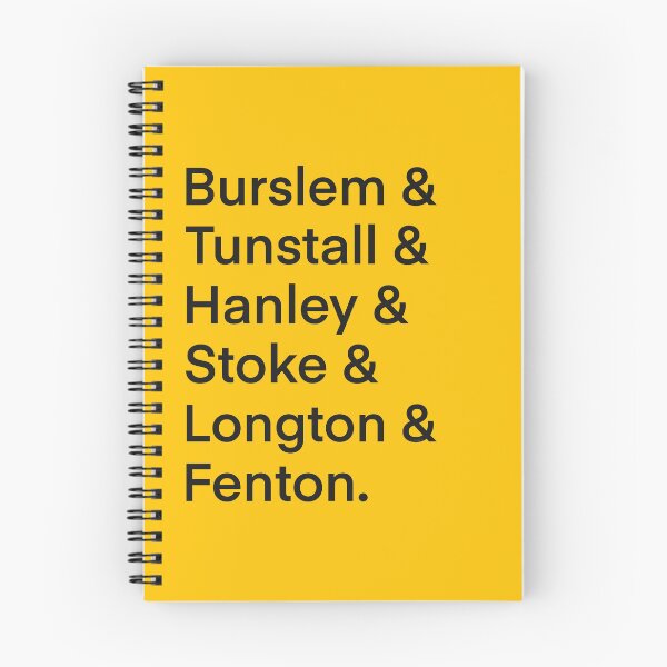 Item preview, Six Towns of Stoke-on-Trent designed and sold by MadeByGeeClowes.